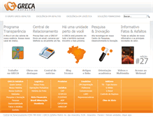 Tablet Screenshot of grecaasfaltos.com.br
